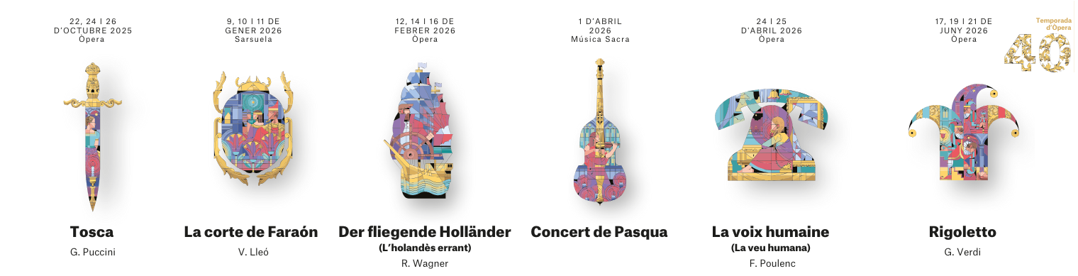 Banner CAT portada web ABONAMENTS + 40 Temporada òpera 2025