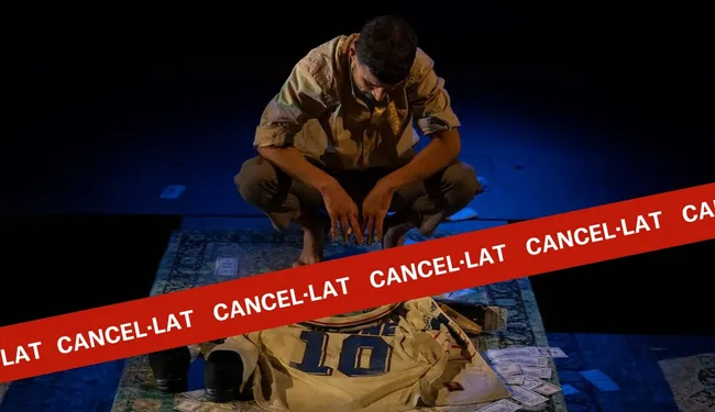 Cancel·lada l'obra teatral de Juan Diego Botto "14.4"