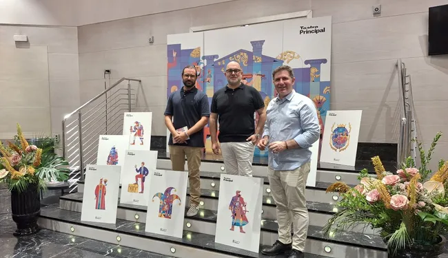 El Teatre Principal presenta la nova línia gràfica de la temporada dissenyada per  Felip Ariza