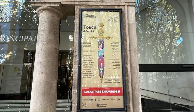 Exhaurides les localitats de Tosca, que inaugura la 40 Temporada d'Òpera